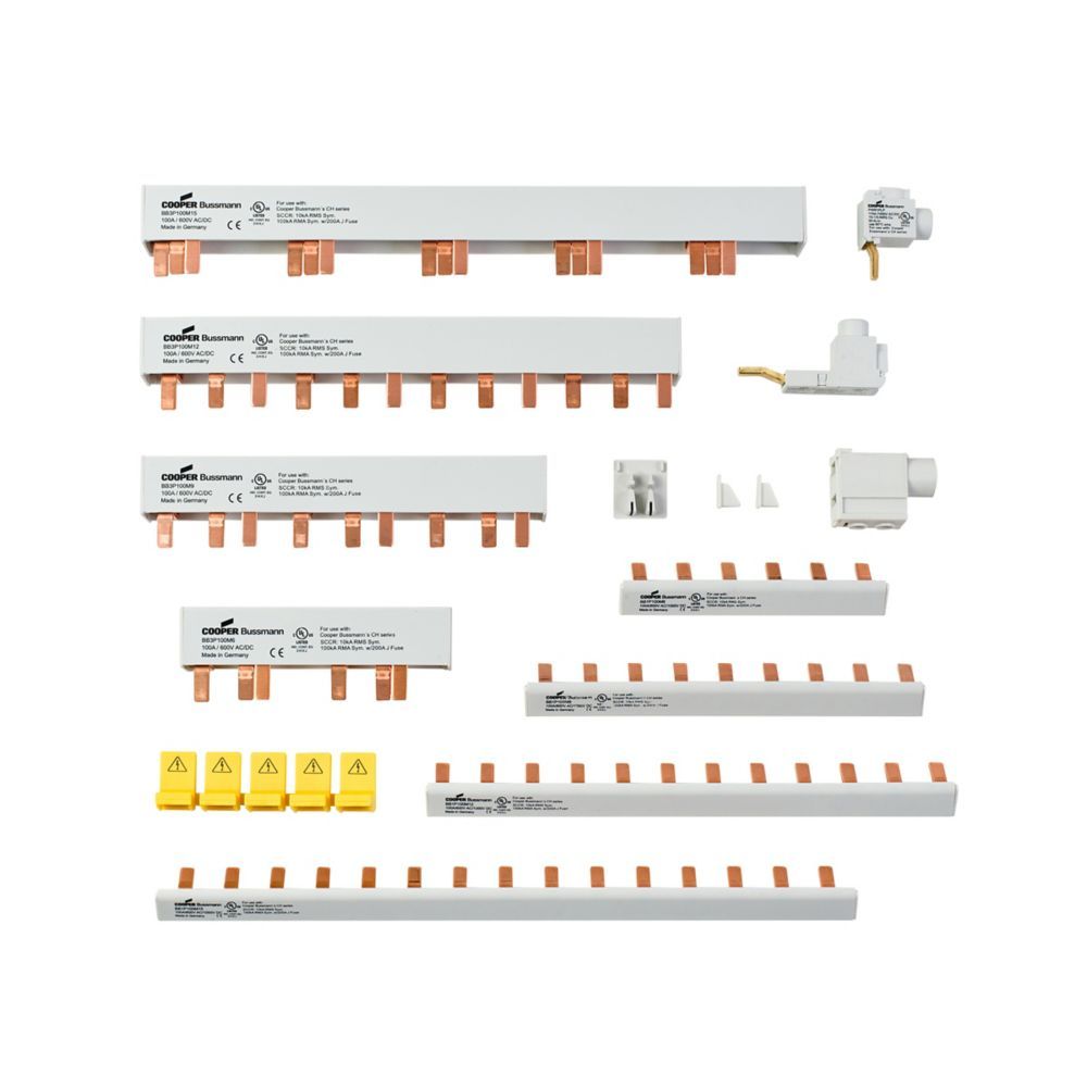 BUSSMANN ECAPMP Busbar Endcap 3-Phase